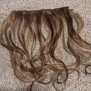 Brown and Blonde Hair Extensions- Free Brown Bangs
